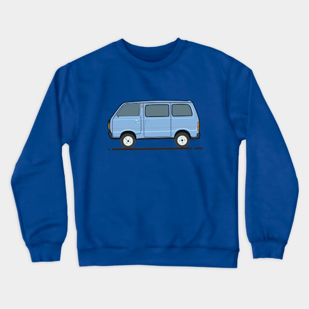 Blue Van Car Crewneck Sweatshirt by ifadli_05